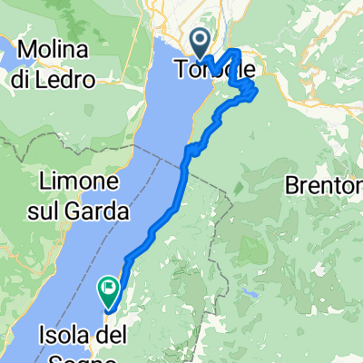 Via Gardesana, Arco a Piazza Statuto, Malcesine