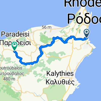 Rodos to Damatria