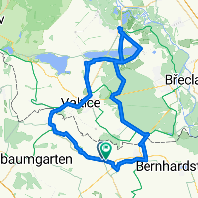 Route in Bernhardsthal