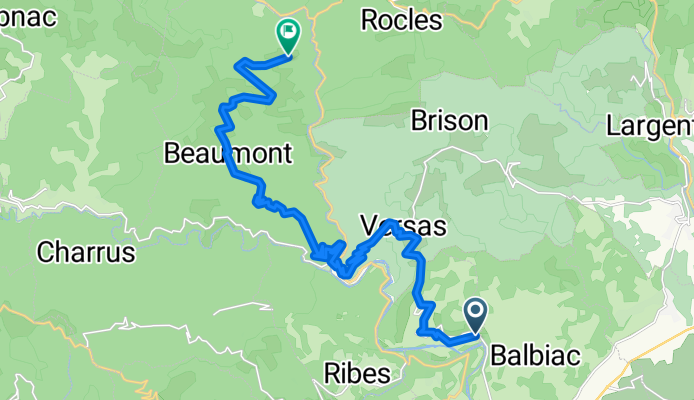 Route to Beaumont