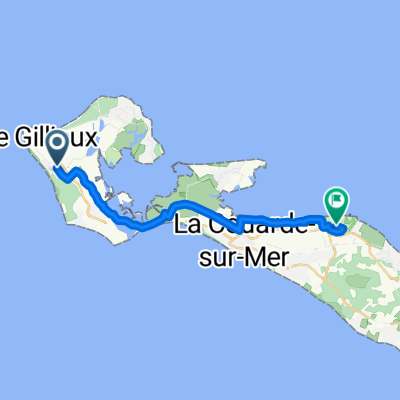 Rue de la Mairie, Saint-Clément-des-Baleines à Cours Bailly des Écotais, Saint-Martin-de-Ré