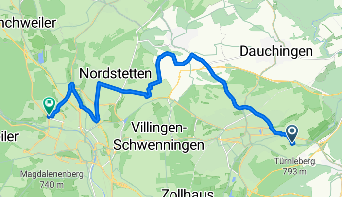 In Rammelswiesen, Villingen-Schwenningen nach Hornberger Straße, Villingen-Schwenningen