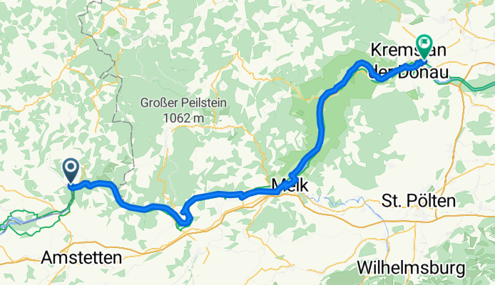 Brucknerstraße nach Hofrat-Erben-Straße