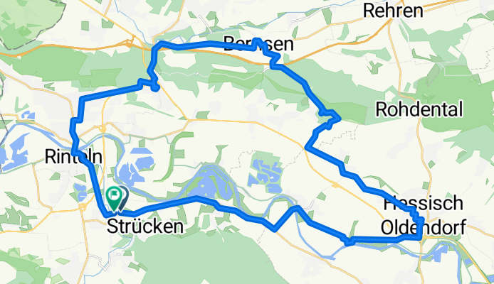 Über H O, Schaumburg zurück