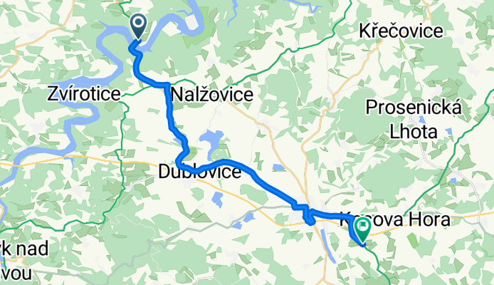 Von Borotice bis Sedlčany