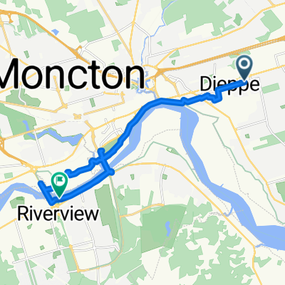 Rue Blanchard, Dieppe à Riverview