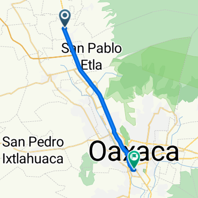 De Oaxaca - San Francisco Telixtlahuaca. a Presidente Licenciado Benito Juárez