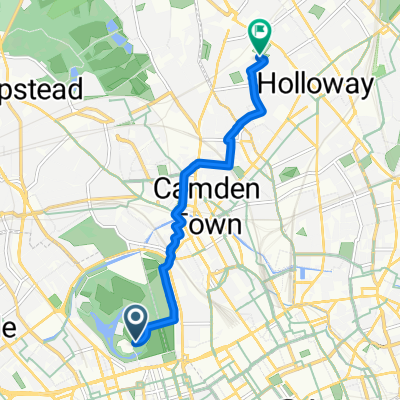 City of Westminster, London to Islington, London