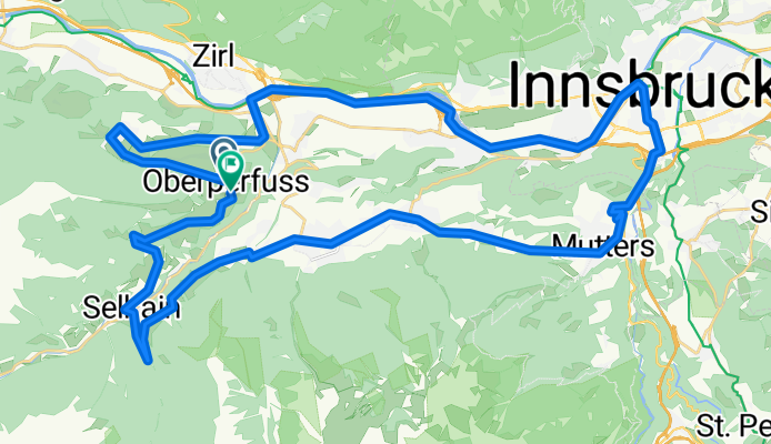 Oberperfuss - Innsbruck - Sellrain
