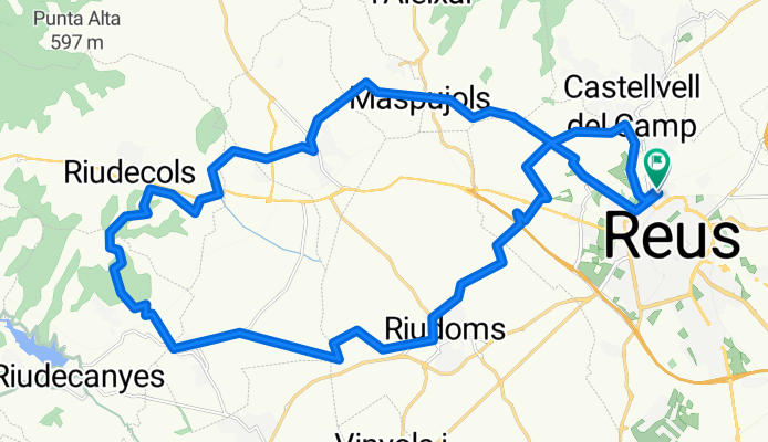 Carrer Duesaigües to Carrer Duesaigües