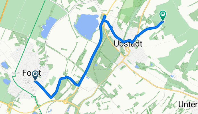 Kronenstraße nach Straße Ohne Straßennamen