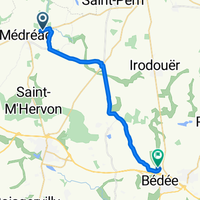 De Le Bois Gesbert à La Motte Botherel