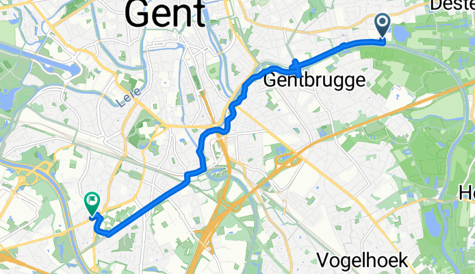 Panhuisstraat, Destelbergen naar Maaltebruggestraat 276, Gent