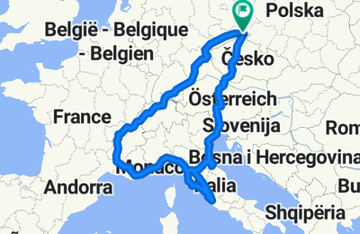 Route in der Bikemap App öffnen
