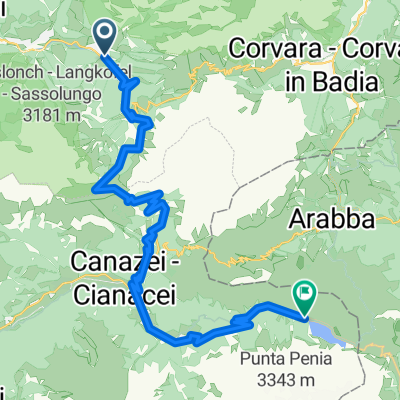 Selva_LagoDiFedaia-Ortisei_33km1607Ascent1125descent