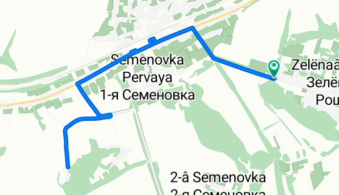 От ст. Охочевка-с-з Щигровский до ст. Охочевка-с-з Щигровский