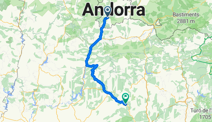 Etapa 1 - de Andorra la Vieja a Cardona