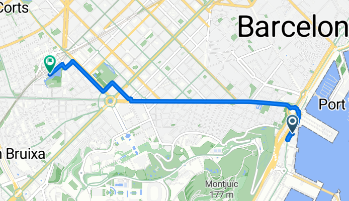 Etapa 8 - de Barcelona a Estación de Sants