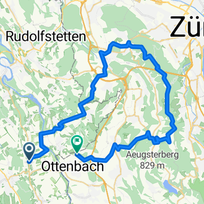 Schulstrasse, Aristau nach Rütihof, Ottenbach