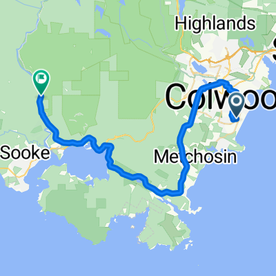 Latoria Blvd, Colwood to Sooke River Rd, Sooke