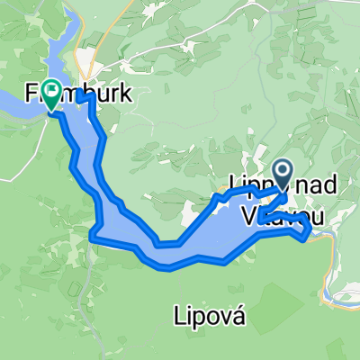 Lipno nad Vltavou, Lipno nad Vltavou do Frýdava, Přední Výtoň