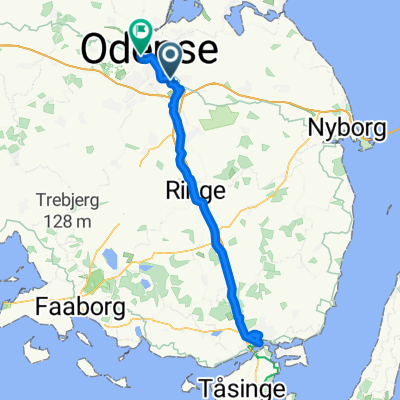 Moseskovvej, Odense M to Grønløkkevej, Odense C