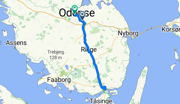 Moseskovvej, Odense M to Grønløkkevej, Odense C