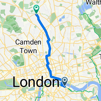 Abbots Lane (Stop J) to Crouch End Hill