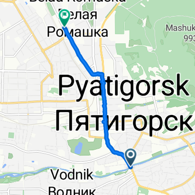 От проспект Калинина до улица Юлиуса Фучика