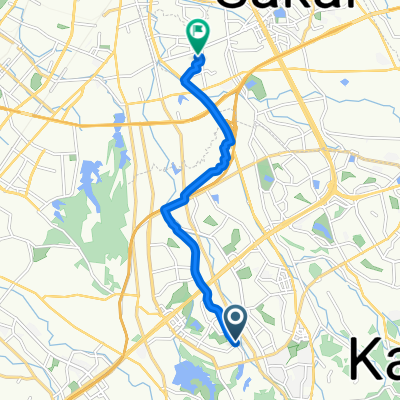 城山台3丁目, 堺市へ八田北町, 堺市