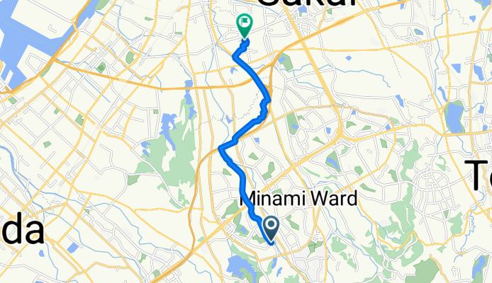 城山台3丁目, 堺市へ八田北町, 堺市