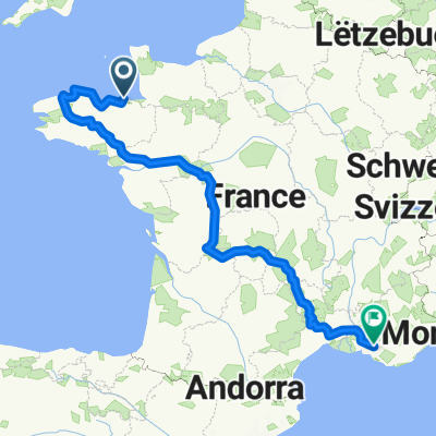 From Saint-Malo to Ancenis-Saint-Géréon