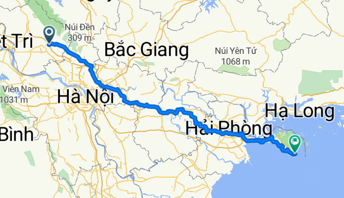 From Bình Xuyên to Hai Phong