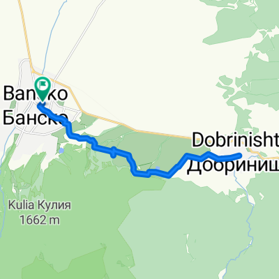 Dobrinishte Family Trail - Bansko MTB - bike track 1