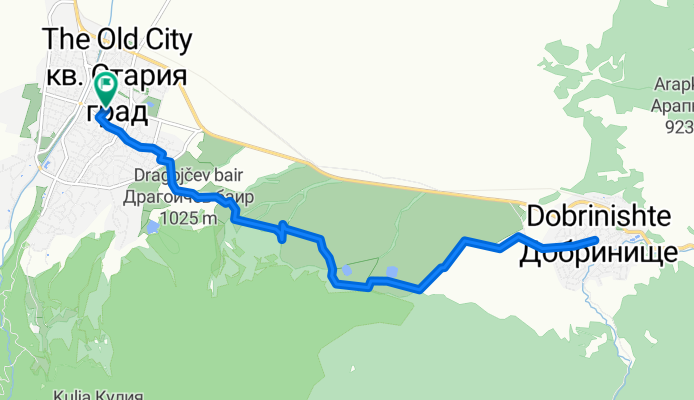 Dobrinishte Family Trail - Bansko MTB - bike track 1