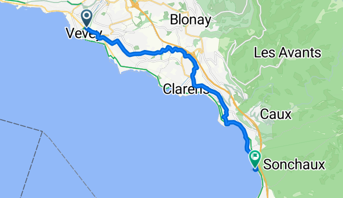 Leman Day 6.2: Vevey to Chillon Castle, Veytaux