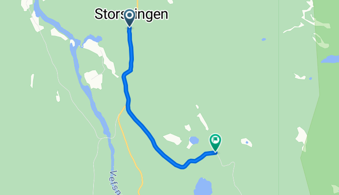 Susendalsveien, Hattfjelldal to Hattfjelldal