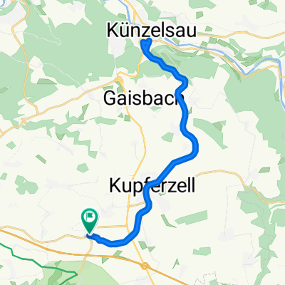 Hohebuch, Waldenburg nach Hohebuch, Waldenburg