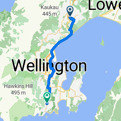 Barrie St, Wellington to The Parade, Wellington