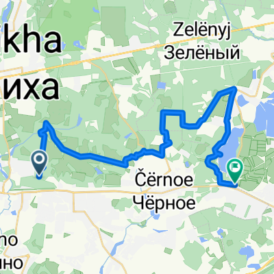 пеший маршрут Ольгино-Купавна