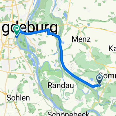 Kleiner Waldsee nach Am Dom