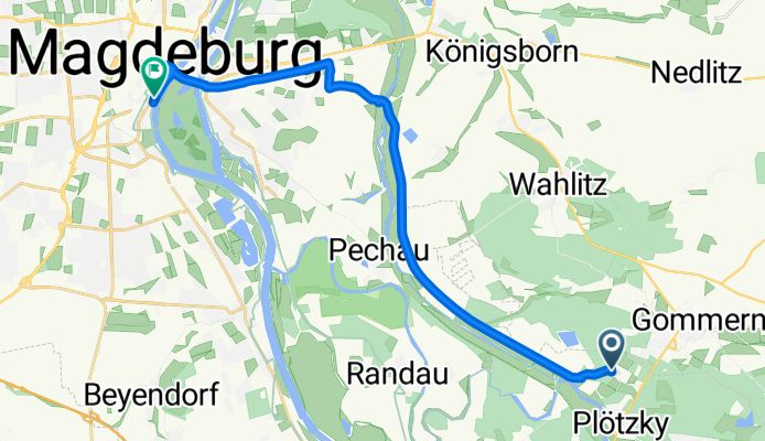 Kleiner Waldsee nach Am Dom