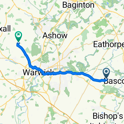 From Southam to Warwick