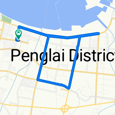 县后东路, 烟台市 à 县后东路99号碧桂园2期9号楼106号, 烟台市