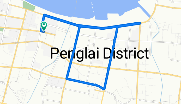 县后东路, 烟台市 à 县后东路, 烟台市