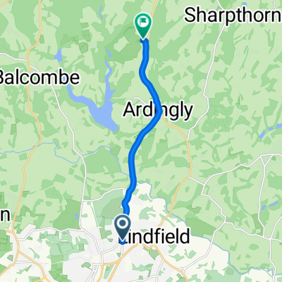 Summerhill Lane, Haywards Heath to Selsfield Road, Haywards Heath