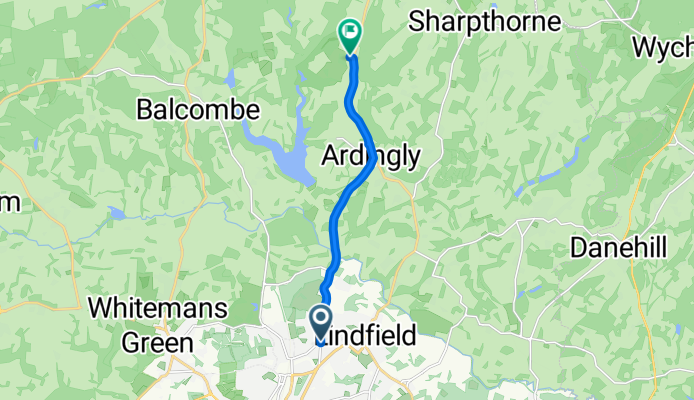 Summerhill Lane, Haywards Heath to Selsfield Road, Haywards Heath