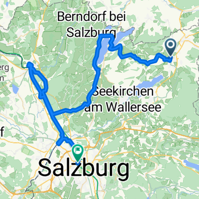 Von Neumarkt am Wallersee bis Salzburg