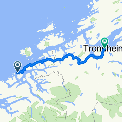 From Kristiansund N to Trondheim