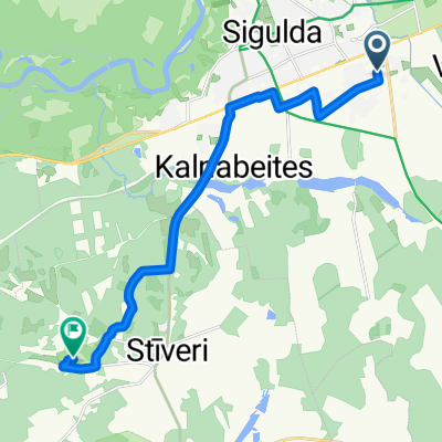 Institūta iela, Сигулда до Avotiņi, Allažu pag.